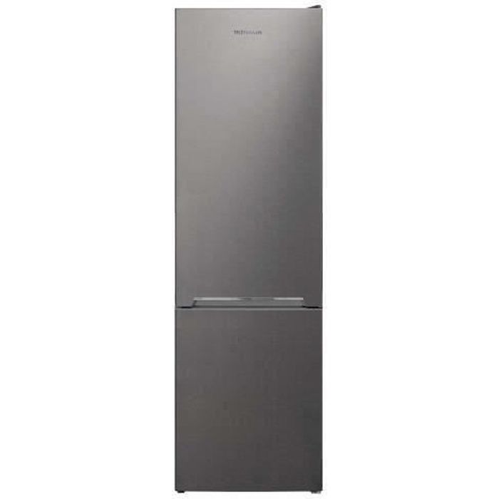 TELEFUNKEN NFC264X - Réfrigérateur congélateur bas - 269,5 L (194,7+74,8) - No Frost - L 54 x H 180 cm - Inox