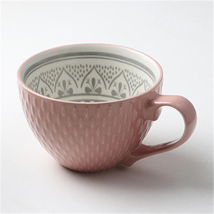 BOL,3--Tasse Créative En Céramique Style Nordique, Grande Capacité