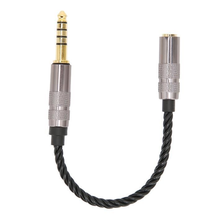 Câble XLR mâle vers TRS 6,35 mm équilibré - ZERONE - Informatique