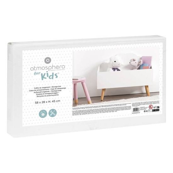 Coffre A Jouets Dore Atmosphera Dore Achat Vente Coffre A