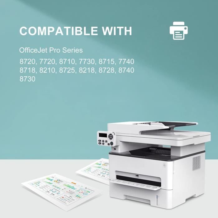 Cartouche hp 953 xl compatible HP OfficeJet Pro 8715 - Cdiscount  Informatique