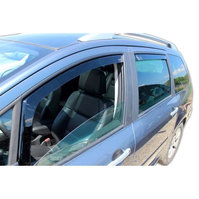Lot De 2 Déflecteurs De Vitres Latérales Peugeot Partner 2002-2007 – Anti-Pluie & Ventilation