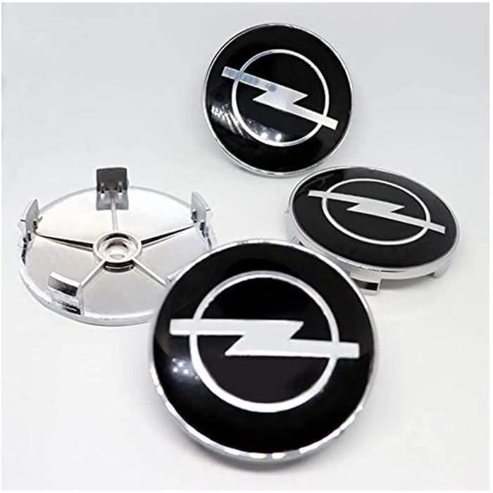 4x 58mm argent OPEL Logo Centre De Roue Cache Moyeu Emblème Enjoliveurs Pour OPEL - Auto