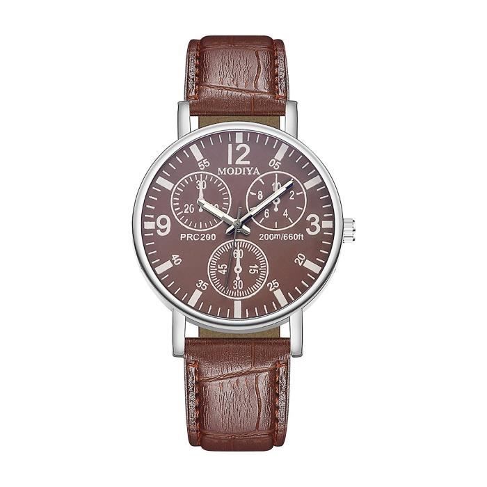 Montre sales connectée analogique