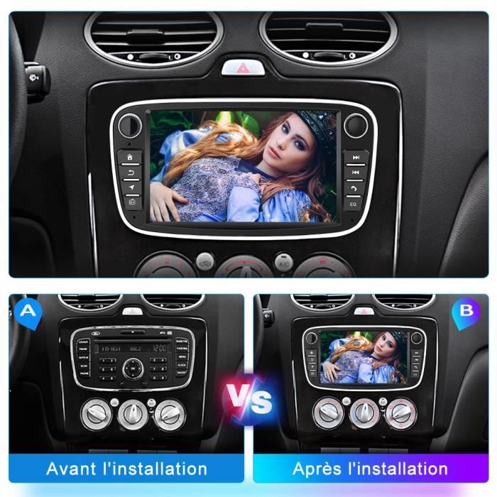 2G 16G Autoradio GPS Stéréo Pour Ford Mondeo S-max Focus C-MAX Galaxy  Fiesta transit Fusion Connect kuga Android 7 Head Unit WIFI - Cdiscount  Auto