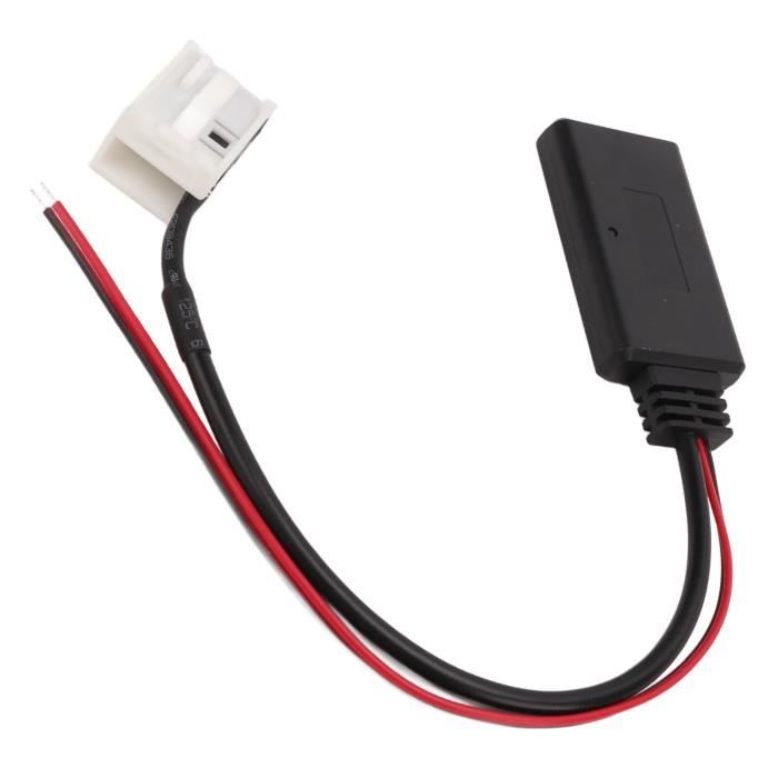 KIMISS Câble D'entrée Audio en Plastique et en Cuivre Adaptateur