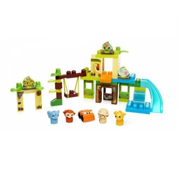 Mega bloks swing and slide safari 2025