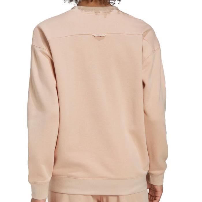 Sweat Beige Femme Adidas Crew Beige Cdiscount Pr t Porter