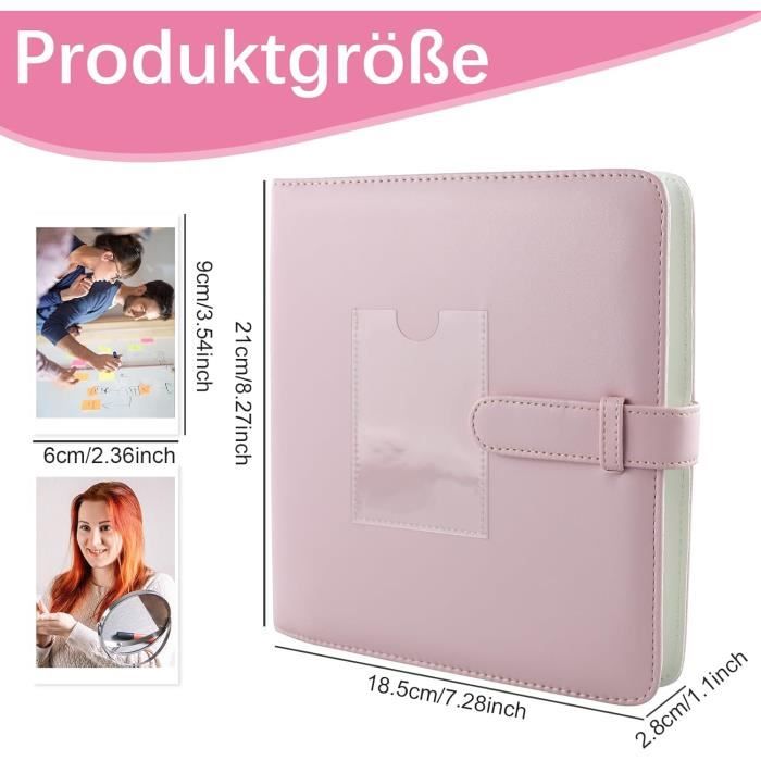 Ywlake Album Photo 1000 Pochettes 10 X 15 Cm Croco, Extra Large Couverture En Cuir, Album Photo