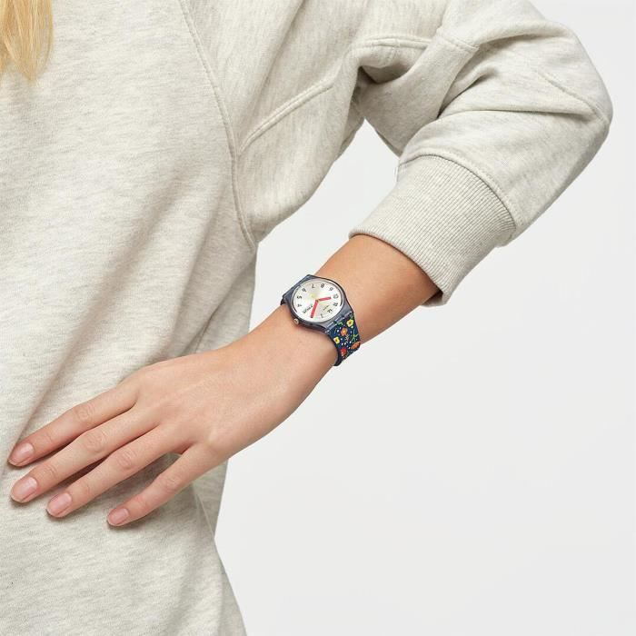 Bracelet silicone et plastique femme SWATCH Montre Swatch