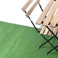 Carpeto Rugs Gazon Synthétique Exterieur - Faux Gazon Artificiel pour Balcon, Terasse et Jardin - Vert - 200 x 300 cm-2