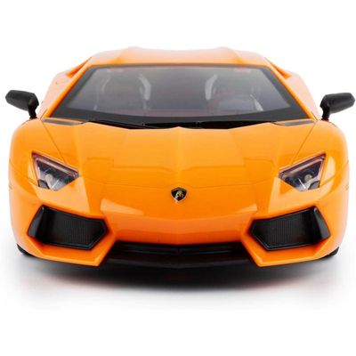 TGRCM-CZ Lamborghini Aventador LP770-4 1/36 – Voiture Miniature Moulée Sous Pression, Traction Arrière, Portes Ouvrantes (Noir)