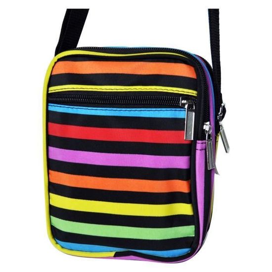 Sacoche multicolore clearance