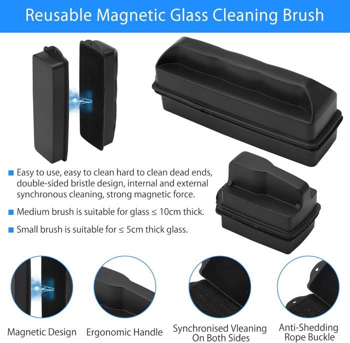 Tuyau D'arrosage,Kit De Nettoyage Multi-outils Pour Aquarium Pro, Rasoir à Algues, Lame De