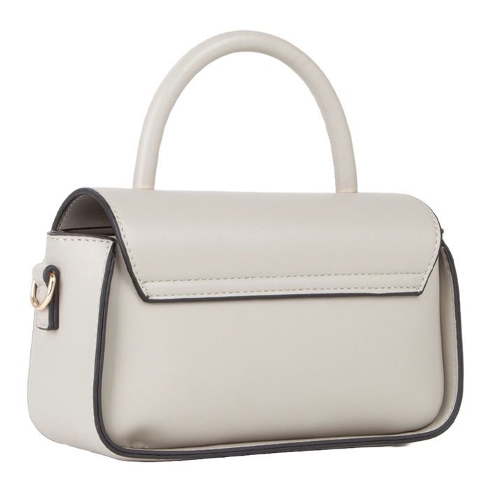 Sac Bandoulière VALENTINO Faith Re Camera Bag - Couleur Ghiaccio (gris), 100% Polyuréthane, Neuf Avec étiquettes