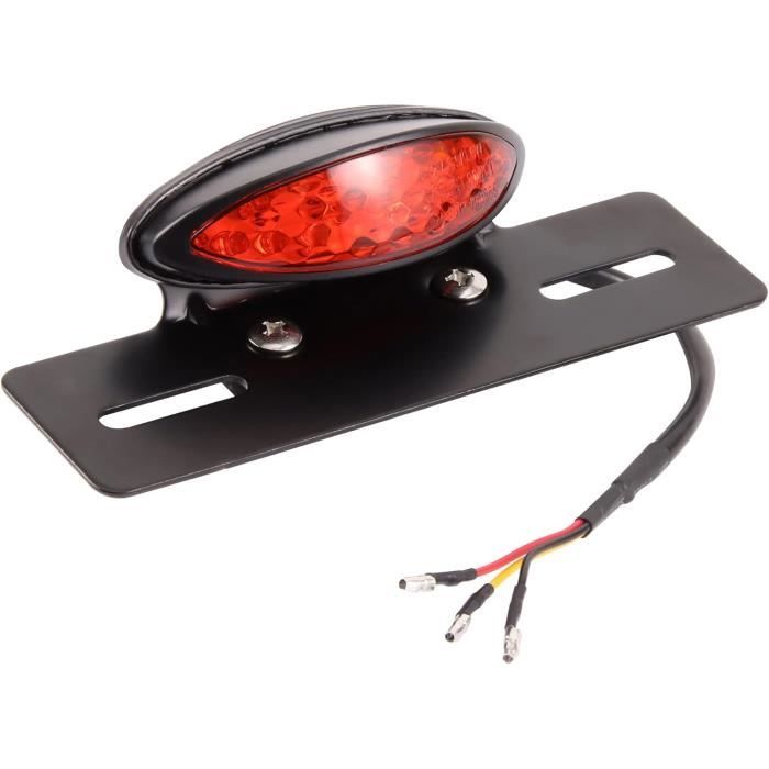 Moto Plaque Immatriculation Lumière - Led - Scooter Quad