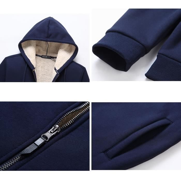 Sweatshirt capuche zippé ID.205 - B&c