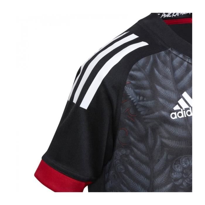 MAILLOT DE RUGBY REPLICA MAORI ALL BLACKS DOMICILE ENFANT - ADIDAS