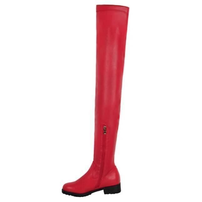 Femme en sales bas et bottes