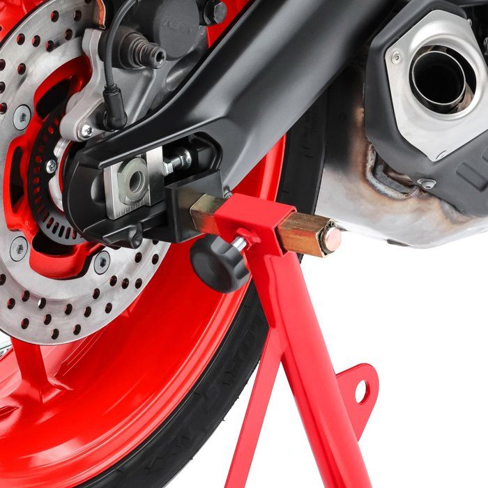 Béquille d'Atelier Range Moto Arrière et Avant Set Constands VMR rouge ...