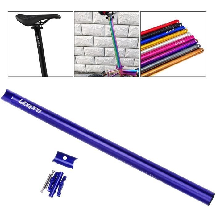 Cnc velo pliant tige de selle 33.9x600mm pour dahon pliable robuste leger velo tige de selle selle pole tube de reparation pieces Cdiscount Sport