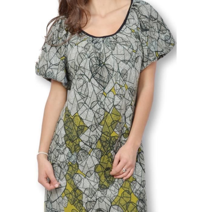 Robe femme imprime de marque LAVAND fin de collection