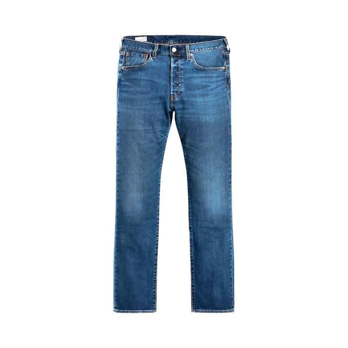 Jeans Levis 501 Original Bleu Homme Bleu Cdiscount Pret a Porter