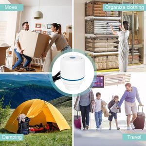 Pompe à Air électrique à Sac Sous Vide, Pompe à Vide Portable Pour Sac De Rangement Sous Vide, Pompe à Vide Haute Efficacité 30 W, Pompe à Vide à Air Avec Aspiration