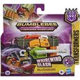Transformers Bumblebee BLUDGEON Cyberverse Adventures - Robot Action 2 en 1 Transformable 10.5 cm-0