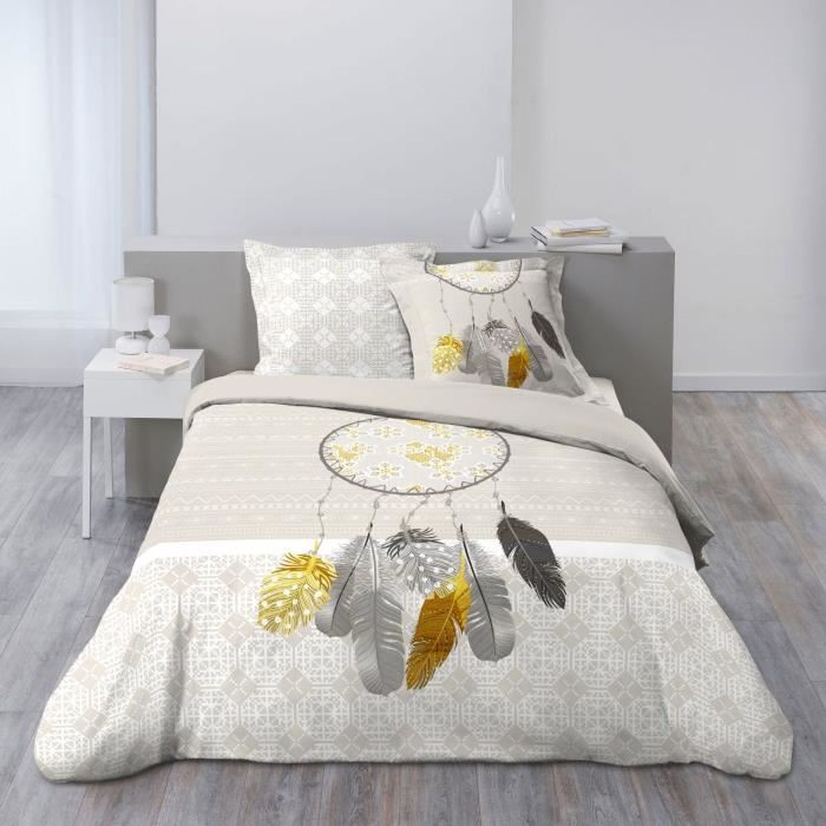 douceur d'intérieur, 3-delige set (260 x 240 cm) Cocoty, 100% katoen douceur d'intérieur, 3-delige set (260 x 240 cm) Cocoty, 100% katoen