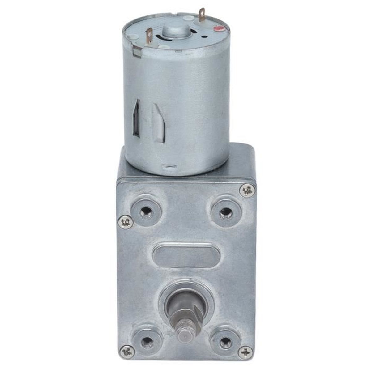 BOY Moteurs à engrenages à vis sans fin DC12V Moteurs de réduction de vitesse avec arbre de 8