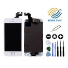 MOBILEVIE ECRAN COMPLET VITRE TACTILE + LCD RETINA ORIGINAL POUR IPHONE 5S BLANC + OUTILS + FILM + EXPÉDITION SOUS 24H