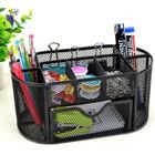 HOMGEEK Aibecy 9 compartiments de stockage multifonctionnel organisateur de bureau porte-stylo papeterie conteneur de stockage boîte