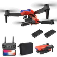 ACELIFE Drone 4K Mini Dual Caméra Vidéo Pliable Temps de Vol de 15 Minutes 360°Flips + 2 Batteries