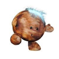 Celestial Buddies Fluffy Plush Toy - Mars