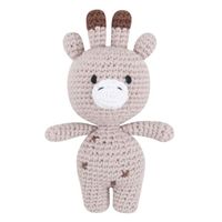 Poupée C7-13cm - Lapin en peluche crocheté pour bébé, Jouet en coton doux tricoté, Mini poupée kawaii pour no