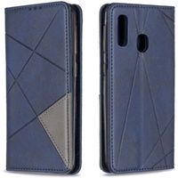 Étui Samsung Galaxy A20E Coque Portefeuille PU Cuir Housse de Protection Entreprise Bookstyle Flip Case Leather Wallet Antichoc Po