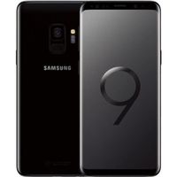 Téléphone portable Samsung Galaxy S9 Octa Core 5.8 "12MP 4G RAM 64G ROM Snapdragon 845 Mobile (Singal SIM) Noir 64G