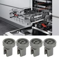 RHO-Roue du panier inférieur du lave vaisselle 4 Pièces Lave-vaisselle Panier Inférieur Roue Aeg electromenager lave-vaisselle