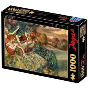 PUZZLE Puzzle 1000 pièces - DToys - Edgar Degas - Tableau