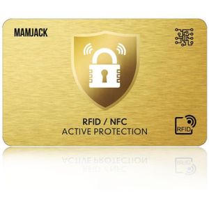 Le Visa Carte de Blocage RFID pour Protéger Les Cartes Bancaires la Carte D/'identité et Le Passeport Or Cartes Bleues L/'empreint/' Carte Anti RFID//NFC Paquet de 2 Protecteur de Carte Antivol