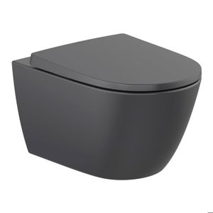 Abattant cuvette wc noir paillete Cdiscount