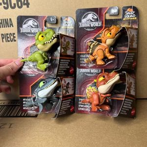 FIGURINE - PERSONNAGE HCM-4PCS - Mattel-Figurines de dinosaures du monde