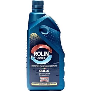 LIQUIDE REFROIDISSEMENT Rolin Alusil 8004 Liquide Protection Concentré Radiateur Couleur Jaune