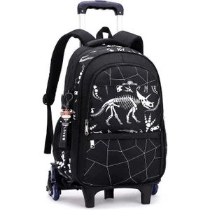 CARTABLE Huiya- Sac dos roulettes pour filles et garons cartable roulettes pour enfants - dinosaure - Bagage lmentaire