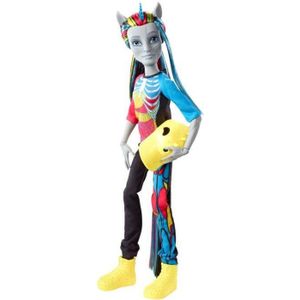 POUPÉE Poupée articulée - MONSTER HIGH - Hybride Bonita Fémur - Rose Jaune Noir - 249 g