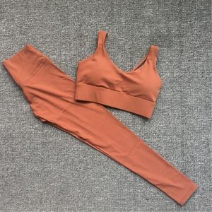 LEGGING Ensemble de yoga pour femme,leggings sportifs,dos 