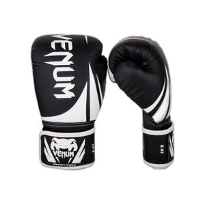 Venum Elite Ensemble complet de gants de boxe noirs, gants de sac