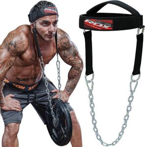 Harnais de t/ête pour Le Cou Gorilla Sports Casque de renforcement du Cou