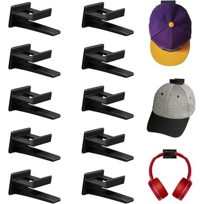 Healeved 2pièces Supports De Casquettes Mural Organisateur De Chapeaux Pratique à Accrocher Au Porte Pour Rangement Optimal Des Casquettes Baseball